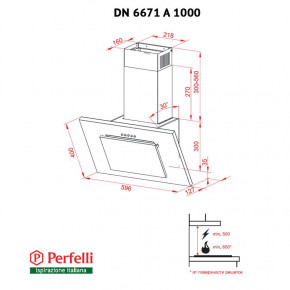  Perfelli DN 6671 A 1000 BL 8