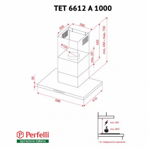   T- Perfelli TET 6612 A 1000 W LED 6