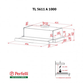  Perfelli TL 5611 A 1000 W 9