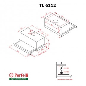  Perfelli TL 6112 I Led 8