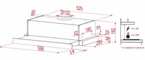   Perfelli TL 6632 A 1000 BL Glass 6