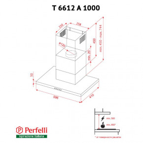  Perfelli T 6612 A 1000 IV LED 10