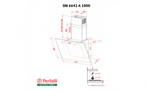  Perfelli DN 6642 A 1000 BL Led 3