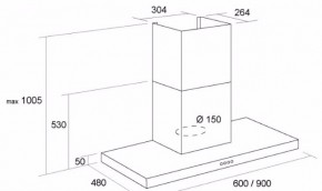   Pyramida HEF 22 H 60 WH/R 3