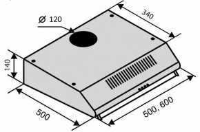  Ventolux ALDO-60 Inox 2M 3