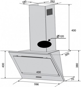  Ventolux FIESTE 60 BK (750) PB 8