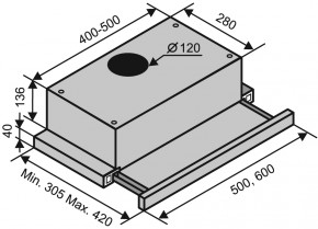  Ventolux Garda 50 WH (430) 6