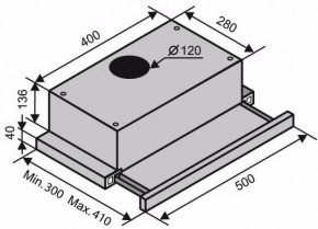  Ventolux Garda 50 WH (430) 5