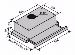  Ventolux Garda 60 BK (650) IT H 6