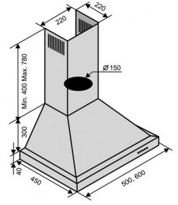  Ventolux Lazio 60 WH 750 3