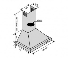  Ventolux Lazio 60 WH (800) 3