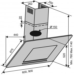  Ventolux Mirror 60 BK (750) PB 3