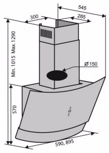   Ventolux Wave 90 WH (1000) TRC IT 4