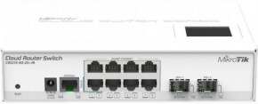  MikroTik CRS210-8G-2S-IN (8x1G, 2x10G SFP+) (96669)