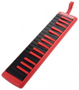  Hohner Fire Melodica Red/Black 4