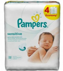   Pampers Sensitive 4x52 (4015400636717)