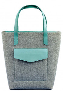   Blank Note  bn-bag-17-felt-tiffany