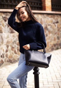   Blank Note Midi - bn-bag-24-navy-blue 5