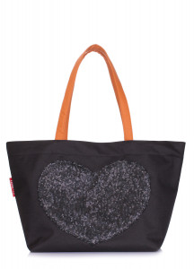    Poolparty Lovetote (lovetote-oxford-black)