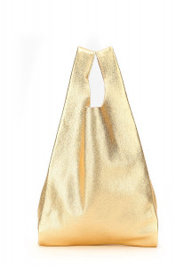   Poolparty Tote  (leather-tote-gold)