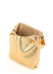   Poolparty Tote  (leather-tote-gold) 4