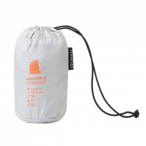  Crumpler Ultralight Drawstring Backpack silver/orange (UL-DBP-002) 8