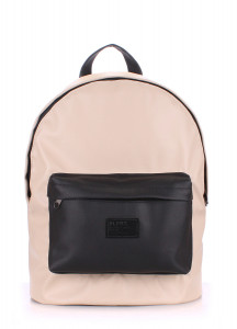   Poolparty  (backpack-pu-beige-black)