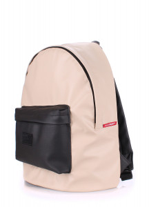   Poolparty  (backpack-pu-beige-black) 3