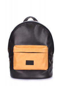 Ƴ  Poolparty  (backpack-pu-black-orange)