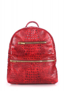    Poolparty Mini  (mini-bckpck-leather-croco-red)