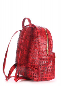    Poolparty Mini  (mini-bckpck-leather-croco-red) 4