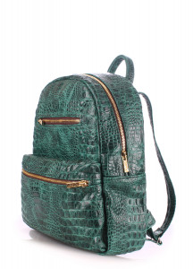    Poolparty Mini  (mini-bckpck-leather-croco-green) 3