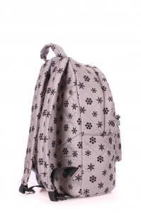   Poolparty ѳ (backpack-snowflakes-grey) 4