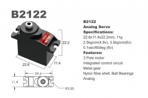   11 Batan B2122 2.5/0.12  3