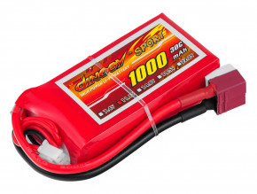  Dinogy Li-Pol 1000mAh 11.1V 3S 30C T-Plug 