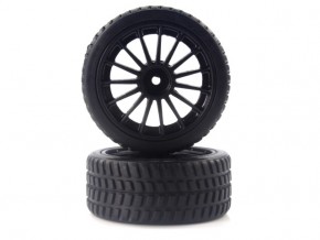  Tires and Rims for On Road 2P Himoto (28690)