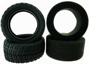  Rear Tires For Short Course 2P Himoto (31405)