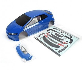  Team Magic E4D TPR Pre-painted Body Shell Blue (TM503367BA)