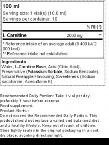  Prozis Liquid L-Carnitine Lemon 20  4