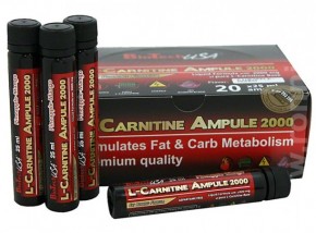   Biotech Europe L-Carnitine Ampoule 2000 Mg 20x25 