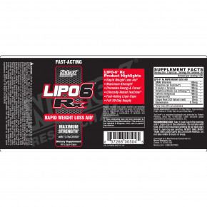  Nutrex Lipo 6RX 60 caps (SP0403) 3